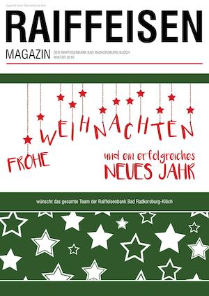 Raiffeisenbank Bad Radkersburg, Winter 2016