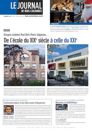 Journal de Bois-Colombes JBC n°119 - DÉC 2016/JAN 2017