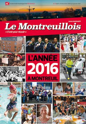 Le Montreuillois n°25 - du 15 décembre  au 4 janvier 2017