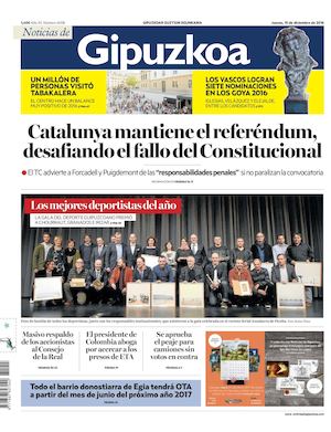 Noticias de Gipuzkoa 20161215