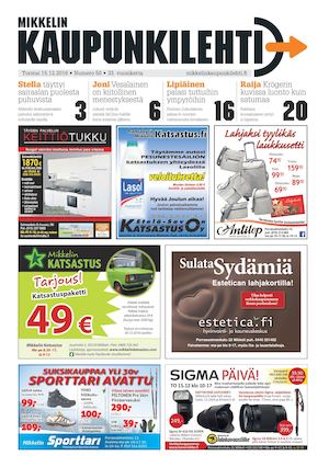Mikkelin Kaupunkilehti 50/2016