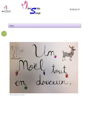 Mariste Scoop N°2 16 17