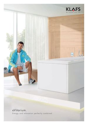 Гидрогальваническая ванна KLAFS eVitarium (EN)