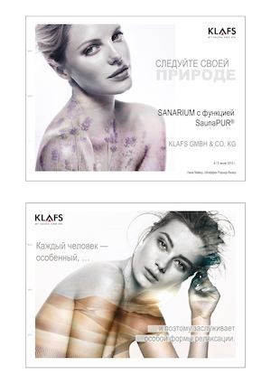 KLAFS SANARIUM - Сауна с паром (RU)
