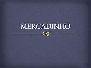 Mercadinho