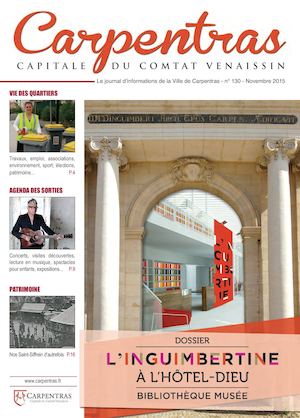 Carpentras Magazine - Novembre 2015 - #130