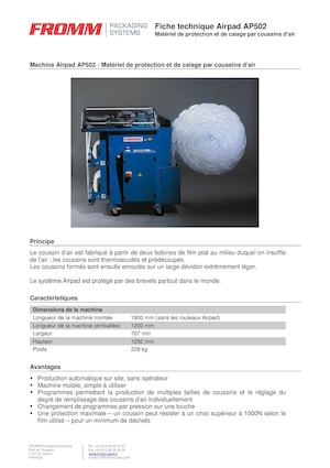 Fiche Technique Froom
