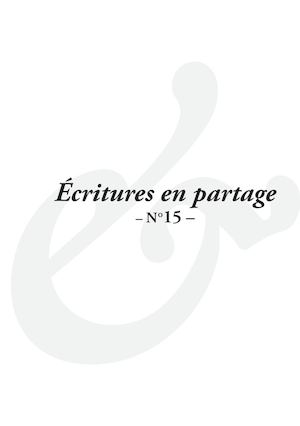 Écritures en partage n°15
