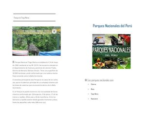 Parques nacionales del perú