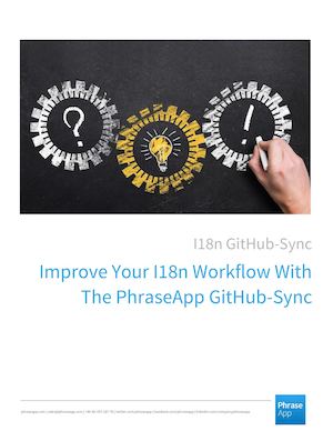 Improve Your I18n Workflow With The Phrase App Git Hub Sync