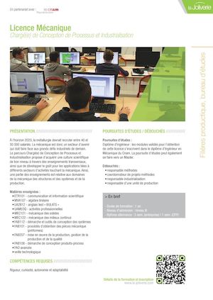 Licence Mécanique Ccpi
