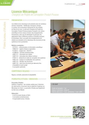 Licence Mécanique Cpcpp
