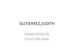 Judith Gutierrez