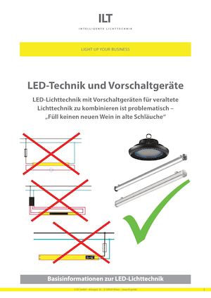 LED und Vorschaltgeräte
