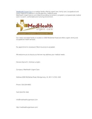 Med Health Urgent Care