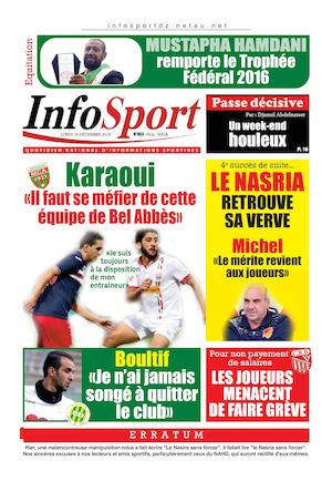 Infosport N°463