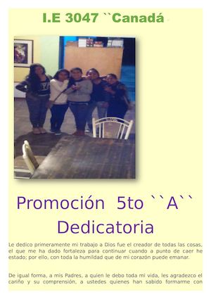 Anuario I.E 3047 Canada