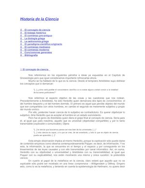Historia De La Ciencia  Enrique Horacio Anguiano Alvarez