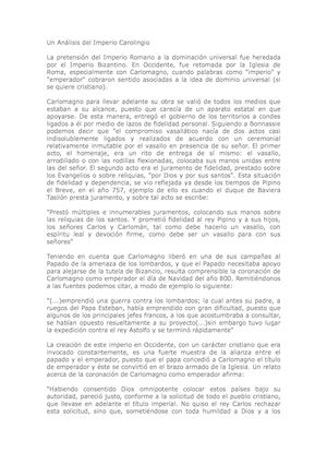 Imperio Carolingio Enrique Horacio Anguiano Alvarez