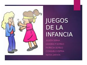 Juegos Tradicionales Intension Pedagogica