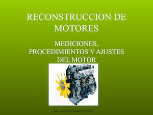 Reconstruccion De Motores
