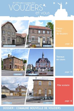 Bulletin Municipal Vouziers N° 127 Juillet 2016