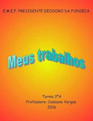 Trabalhos 3ºA
