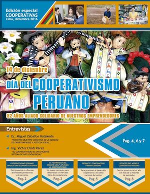 SUPLEMENTO DIA DEL COOPERATIVISMO-DIARIO EL PERUANO-14 DE DICIEMBRE DE 2016