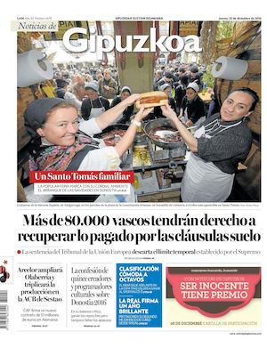 Noticias de Gipuzkoa 20161222