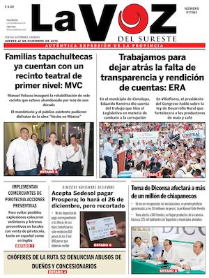 Diario La  Voz del Sureste