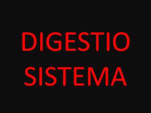 DIGESTIO SISTEMA
