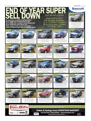 Bancroft This Week December 23, 2016