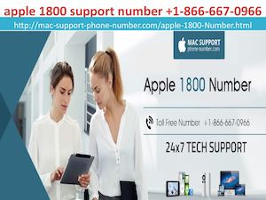 Apple 1800 Support Number +1 866 667 0966