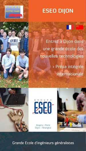 Eseo Prépa ingénieur Dijon au Lycée Notre Dame