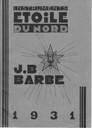 Catalogue Barbe1931