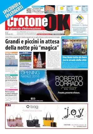 Giornale CrotoneOk N° 48 / 2016