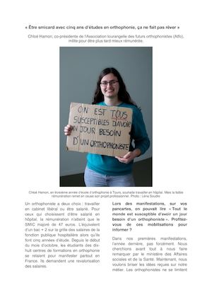 « Être smicard avec cinq ans d’études en orthophonie, ça ne fait pas rêver »