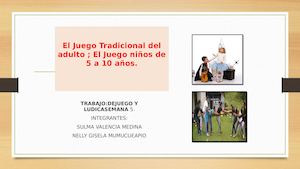 Juego Y Ludica Semana 5 Sulma