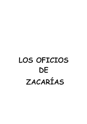 Los Oficios De Zacarias
