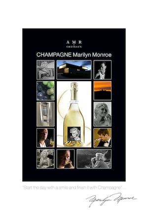 Champagne Marilyn Monroe