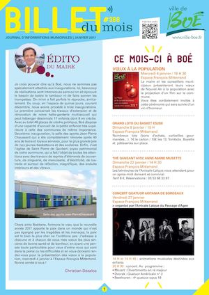Janvier 2017 n°388