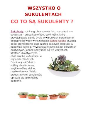 Sukulenty