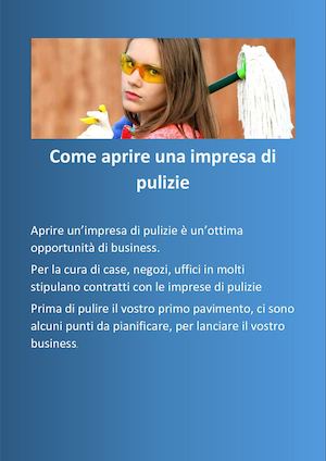 Come Aprire Una Impresa Di Pulizie