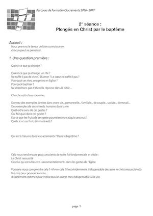 Fiche 2 Mon Baptême