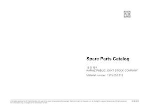 Zf 16s151 1315 051 712 Kamaz