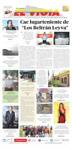 30 de diciembre del 2016