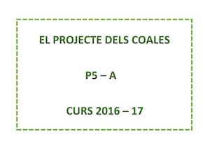 PROJECTE DELS COALES P5A