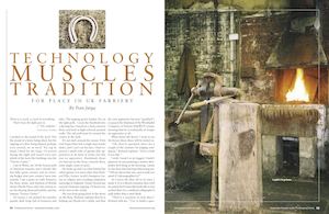 Professional Farrier Magazine: Bernie Tidmarsh / Maximizing Equine Performance by Fran Jurga