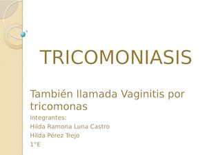 Triconomiasis
