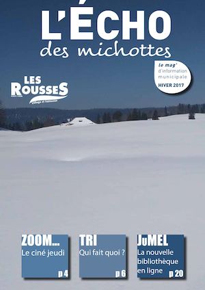 Echo Des Michottes N°13 - Hiver 2016